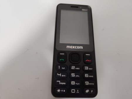 Telefoane mobile - Telefon mobil Dual SIM MaxCom Classic MM247 4G negru folie ecran