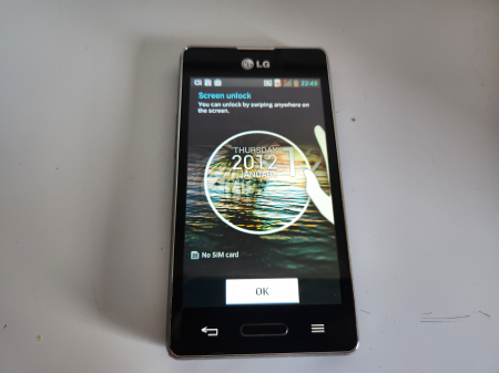 Telefoane Orange - Telefon mobil LG Optimus L5 II E460 folosit impecabil
