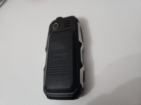 Telefon Mobil militar Power  2800 mAh, Dual SIM, FM radio, lanterna, negru [1]