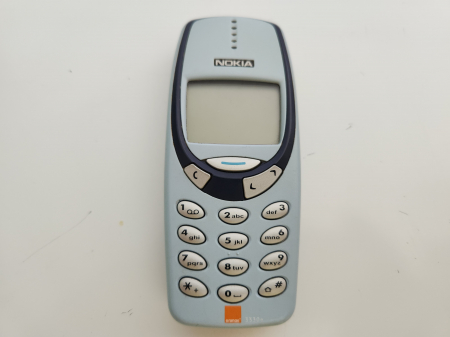 Telefoane Nokia - Telefon Nokia 3310 folosit cu carcasa albastru deschis