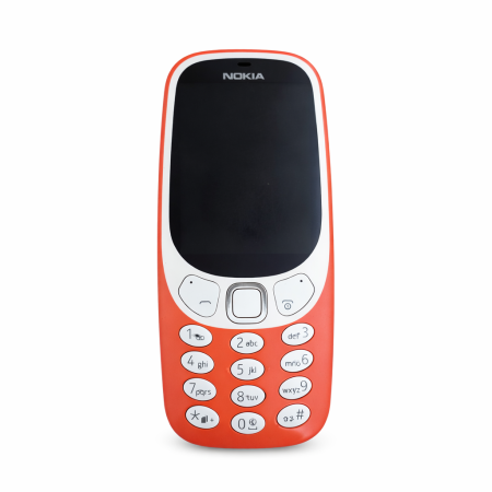 Telefoane Nokia - Telefon Nokia 3310 folosit portocaliu nu incarca pentru piese