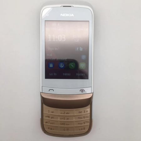 Telefon Nokia C2-02 negru reconditionat [0]