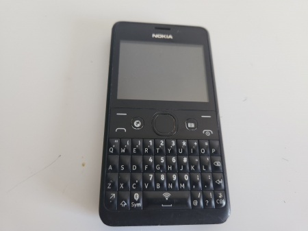 Telefoane Nokia - Telefon Nokia Asha 210 210.4 negru folosit RM-929 grad B