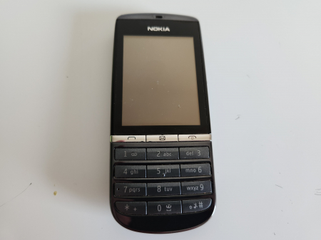 Telefoane Nokia - Telefon Nokia Asha 300 negru folosit