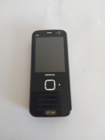 Telefoane mobile - Telefon Nokia N78 negru folosit grad B