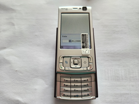 Telefon Nokia N95 argintiu reconditionat [1]