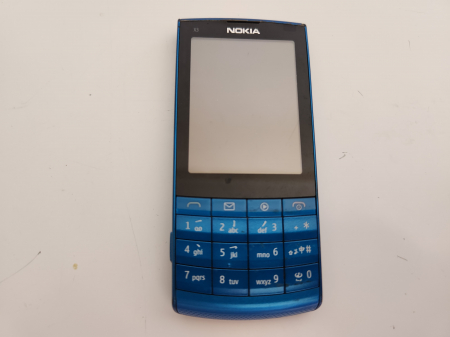 Telefoane Nokia - Telefon Nokia X3-02 albastru folosit