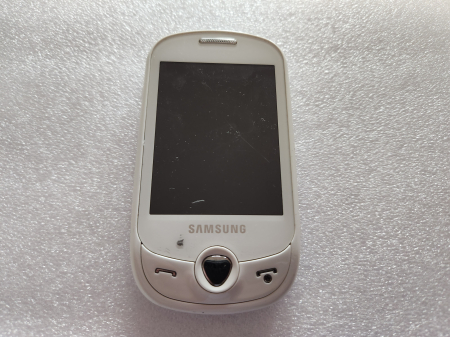 Telefoane mobile - Telefon Samsung C3510 Corby Pop alb folosit