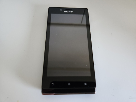 Telefoane Sony - Telefon Sony Xperia J ST26i folosit impecabil negru