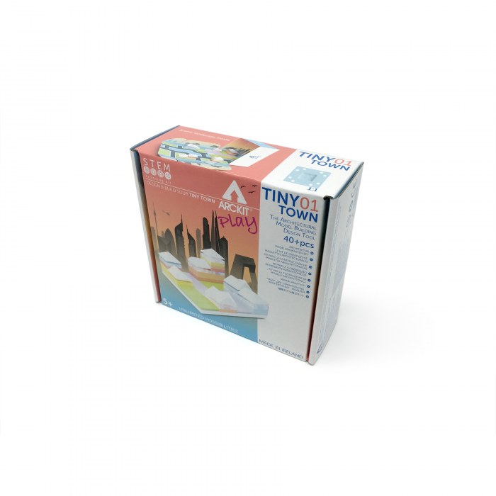 Kit constructie arhitectura - Tiny Town 1, 40 piece Architectural Model Kit [2]