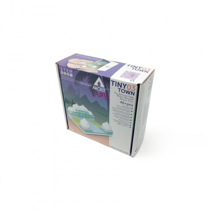 Kit constructie arhitectura - Tiny Town 3 Palace, 40 piece Architectural Model Kit [3]