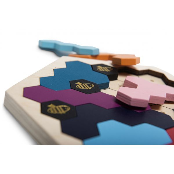 Puzzle lemn - Stupul albinelor [2]