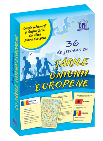 Inteligenta naturalista - 36 DE JETOANE CU TARILE UNIUNII EUROPENE