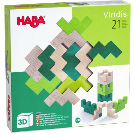 Jucarii ecologice - Joc de aranjare 3D Viridis