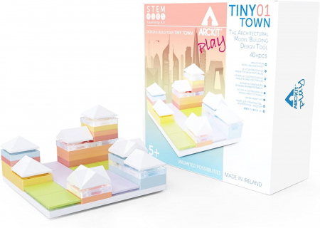 Kit constructie arhitectura - Tiny Town 1, 40 piece Architectural Model Kit [3]
