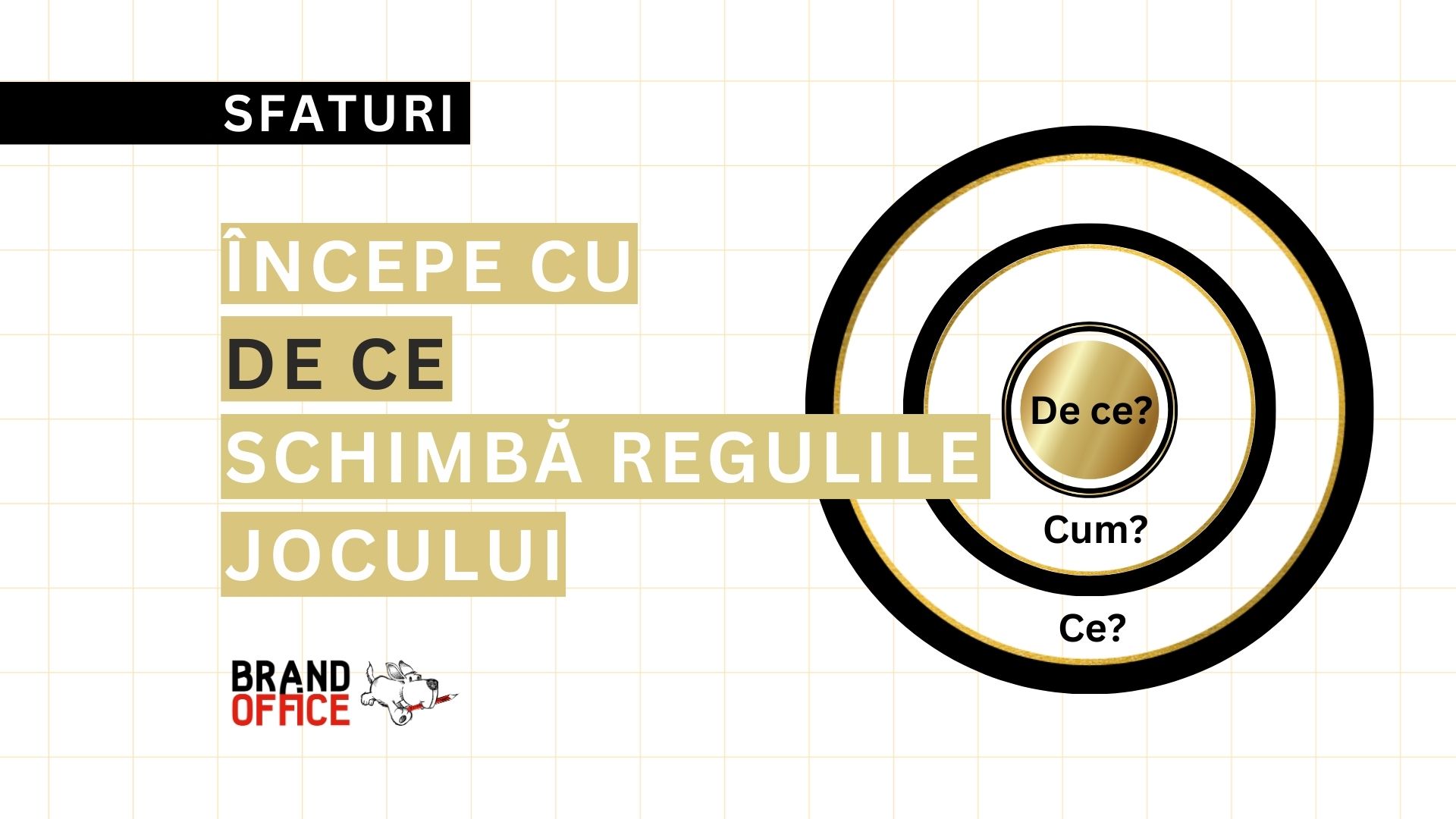 Schimba regulile jocului: incepe cu „De ce” pentru rezultate exceptionale in afaceri