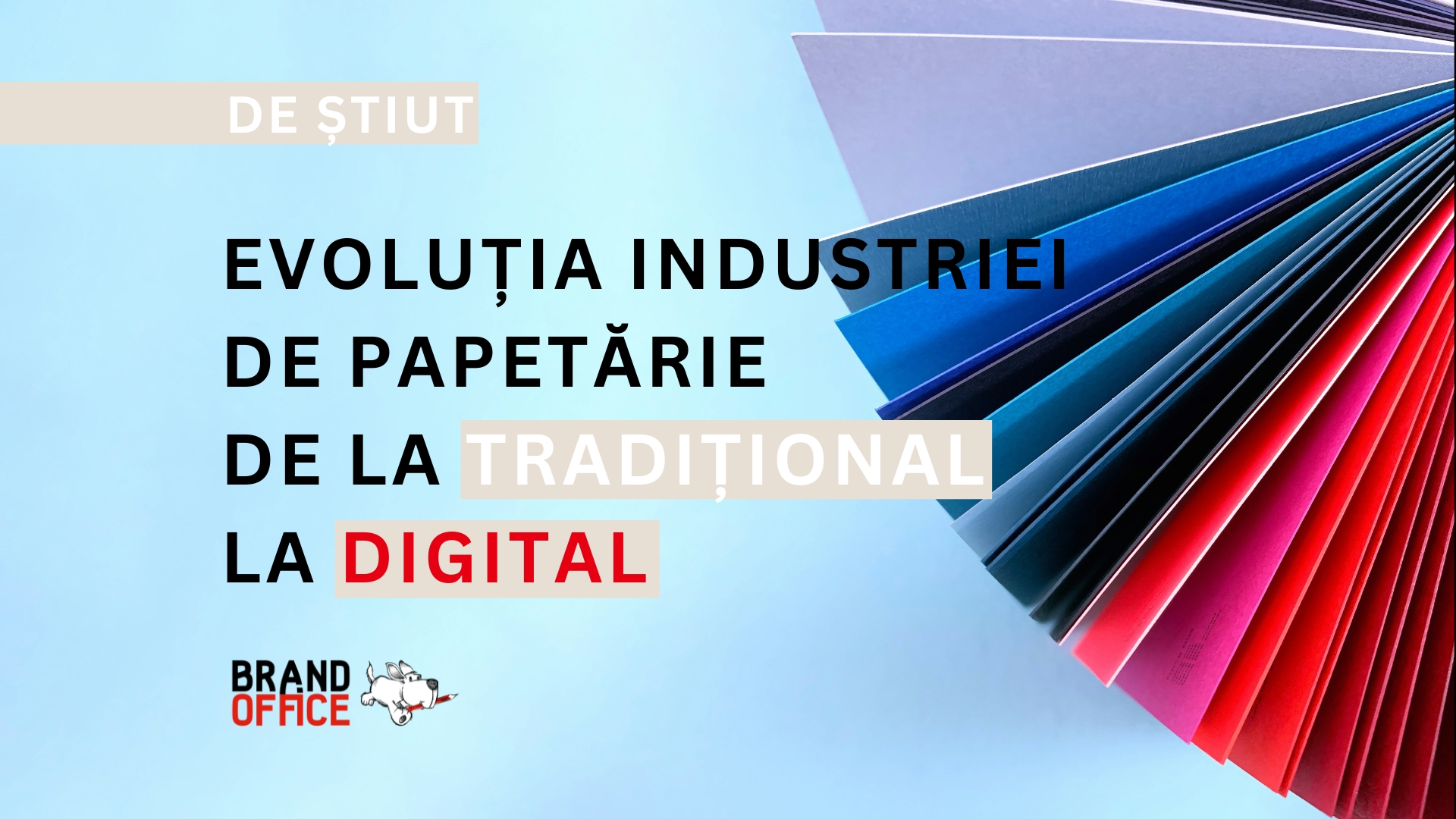 Evoluția industriei de papetărie în România - de la tradițional la digital
