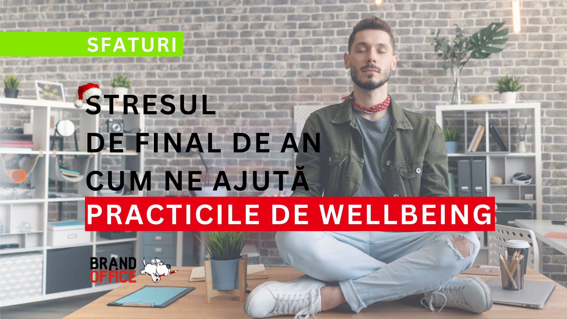 Stresul la locul de muncă de final de an: cum practicile de wellbeing ne ajută să ne regăsim echilibrul