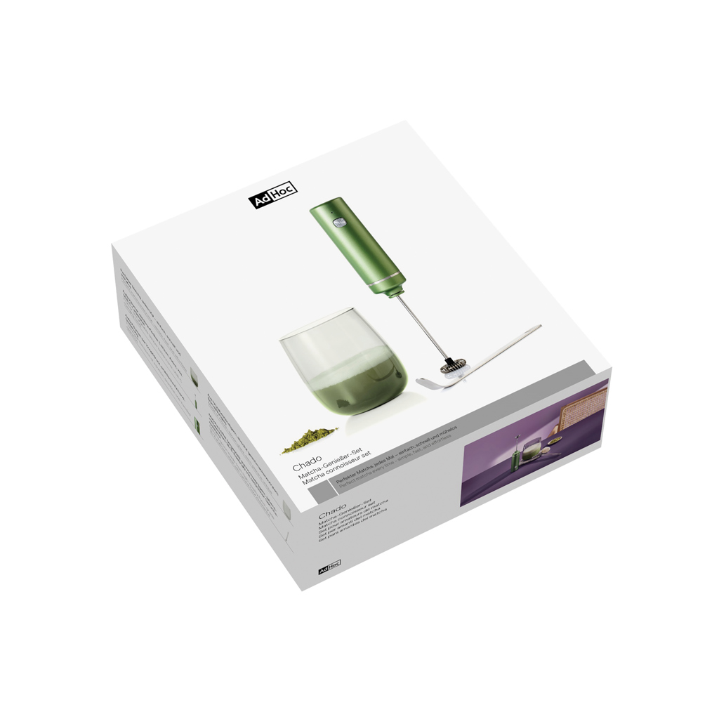Set matcha Chado AdHoc, spumator reincarcabil [21]