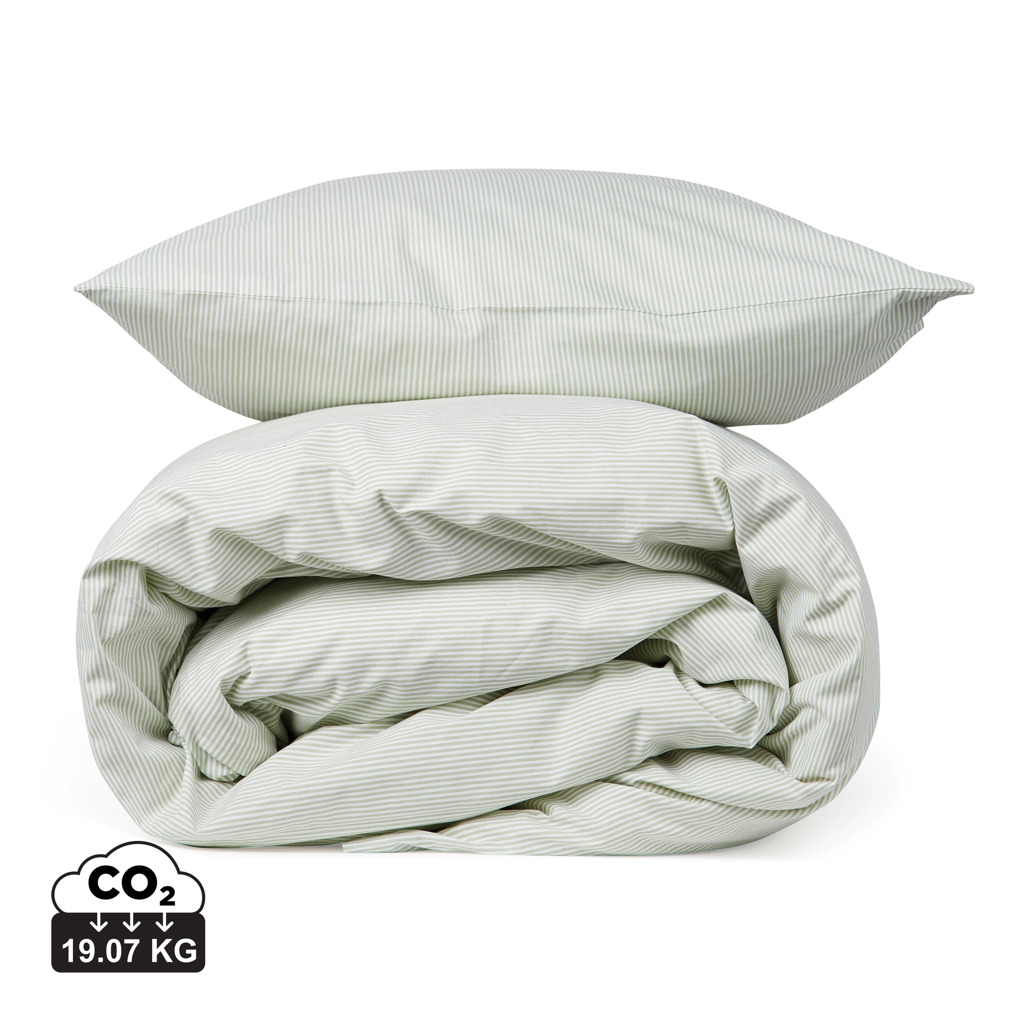 Set lenjerie pat VINGA Montgomery – bumbac premium 100%, 4 piese [1]