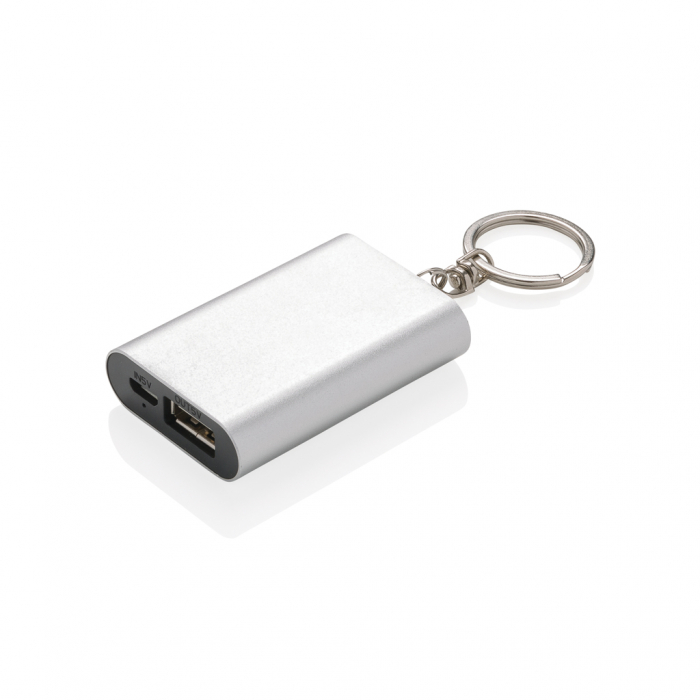 Powerbank compact 1000 mAh cu breloc din aluminiu, USB 5V [2]