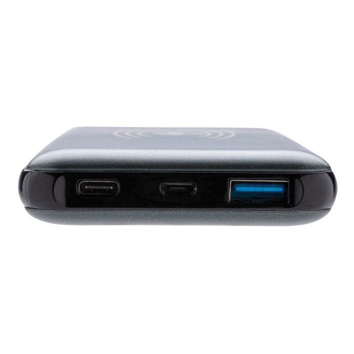 Powerbank wireless 10W cu incarcare rapida 18W PD, 10.000 mAh, ABS [7]