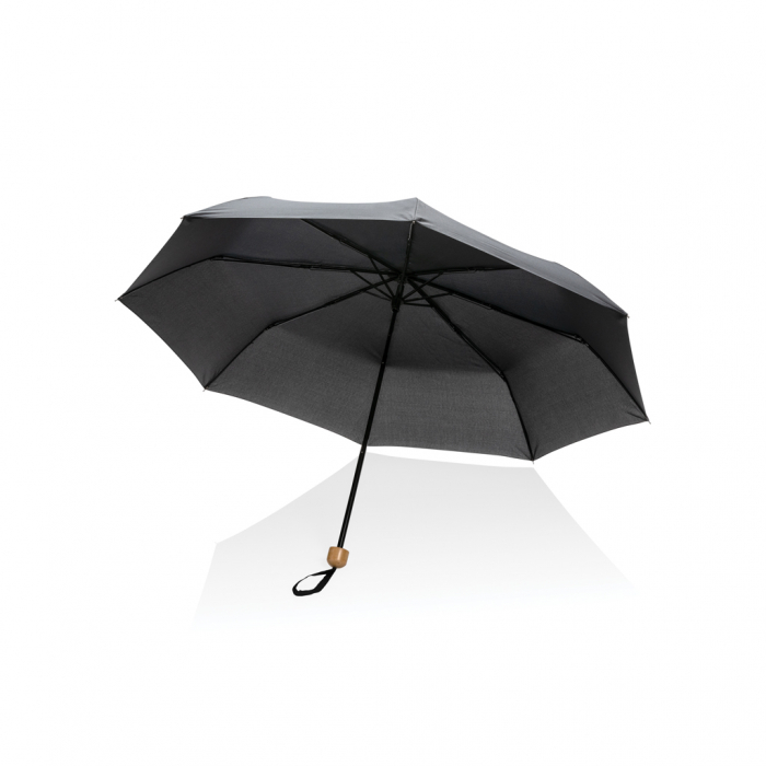 Umbrela mini Impact AWARE RPET bambus 20.5” [2]