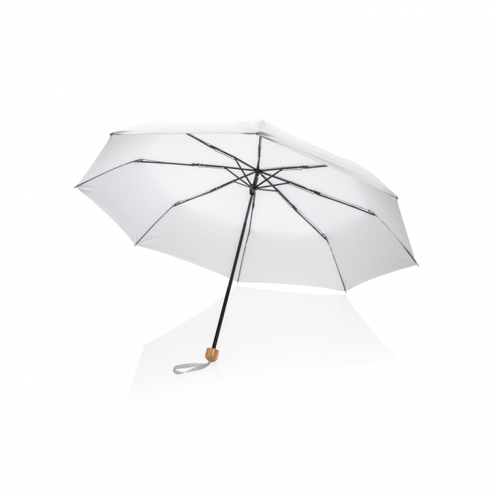 Umbrela mini Impact AWARE RPET bambus 20.5” [2]