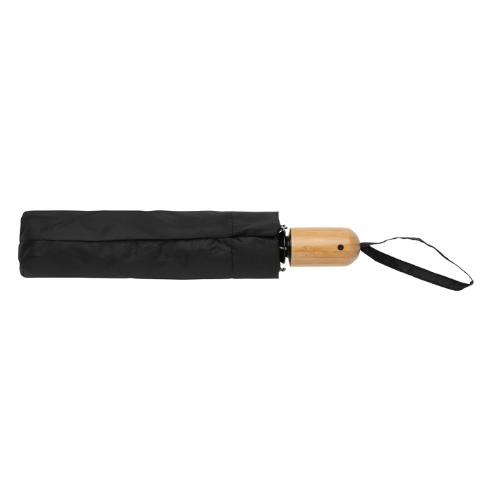 Umbrela automata Impact AWARE RPET 21” cu maner bambus [7]