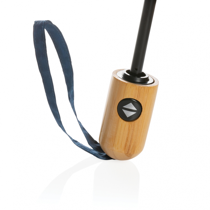 Umbrela automata Impact AWARE RPET 21” cu maner bambus [5]