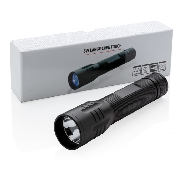 Lanterna mare 3W CREE™ LED din aluminiu – 100 lumeni, raza 250 m [11]