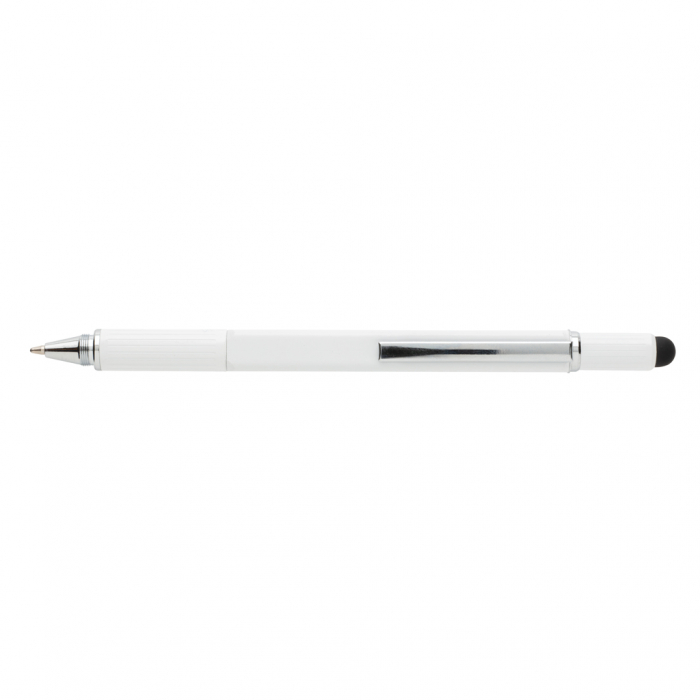 Pix multifunctional 5-in-1 din alama si aluminiu cu stylus si rigla [7]