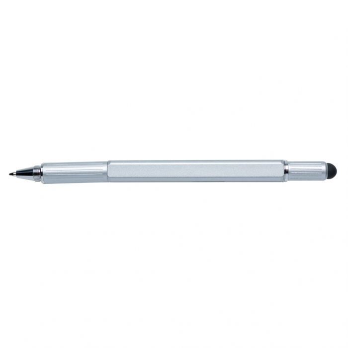 Pix multifunctional 5-in-1 din alama si aluminiu cu stylus si rigla [10]