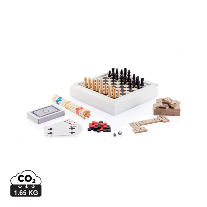 Set jocuri 5 in 1 din lemn FSC® [1]