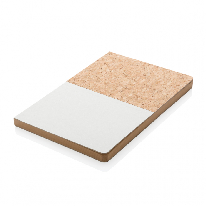 Agenda A5 eco cu coperta din pluta si kraft – hartie reciclata, sustenabila [3]