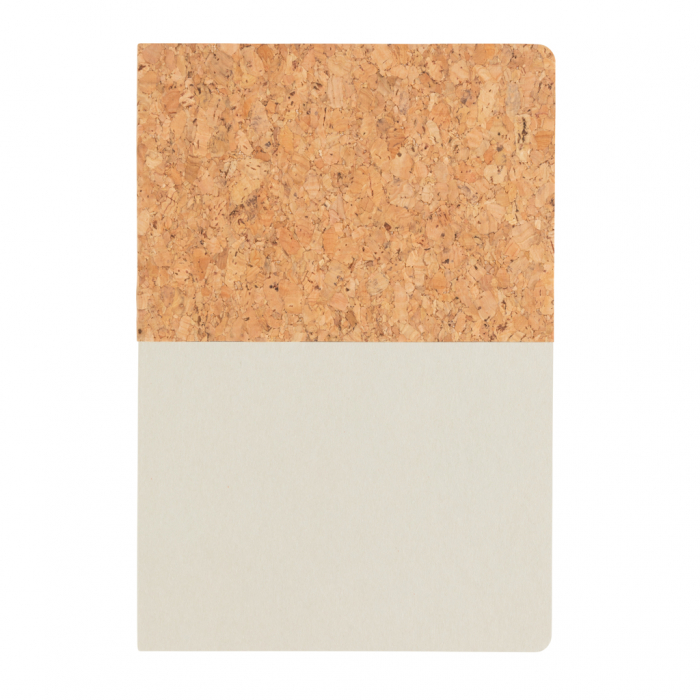 Agenda A5 eco cu coperta din pluta si kraft – hartie reciclata, sustenabila [4]