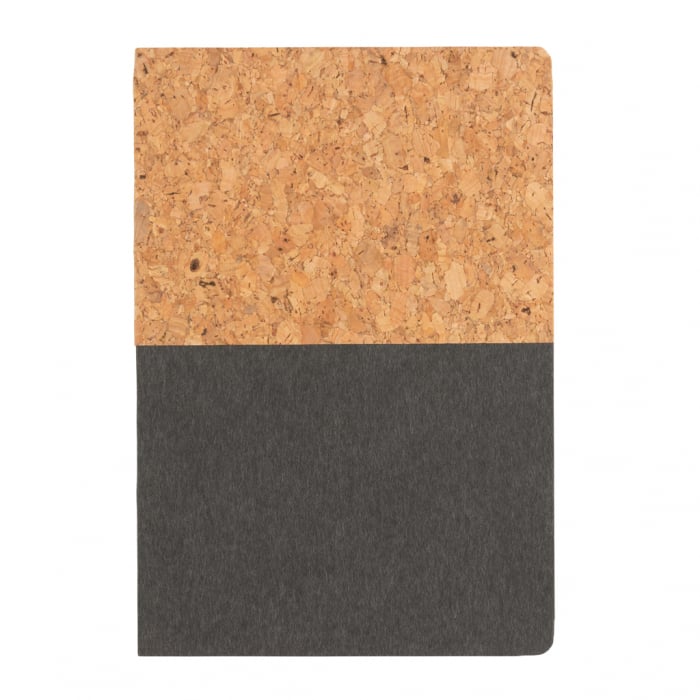 Agenda A5 eco cu coperta din pluta si kraft – hartie reciclata, sustenabila [4]
