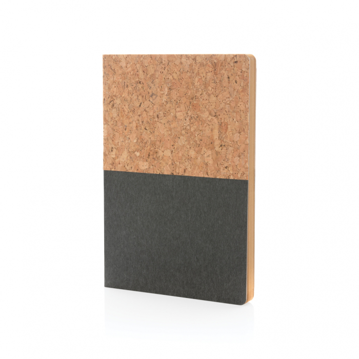 Agenda A5 eco cu coperta din pluta si kraft – hartie reciclata, sustenabila [2]