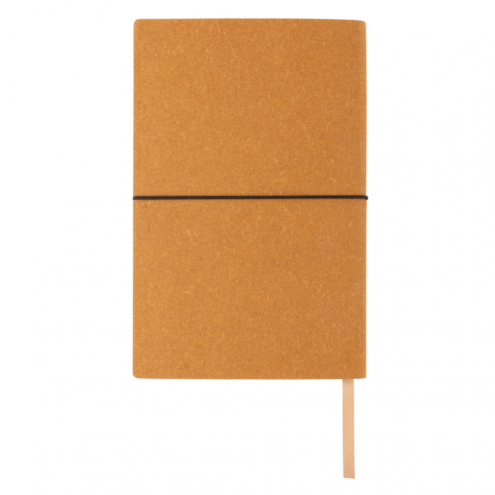Carnet A5 piele reciclata GRS – coperta flexibila, 160 pagini eco [6]