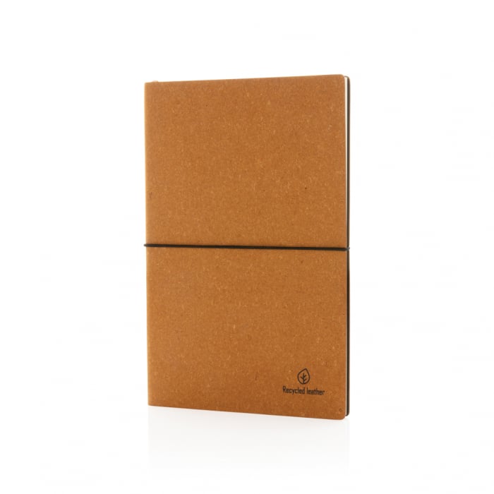 Carnet A5 piele reciclata GRS – coperta flexibila, 160 pagini eco [2]