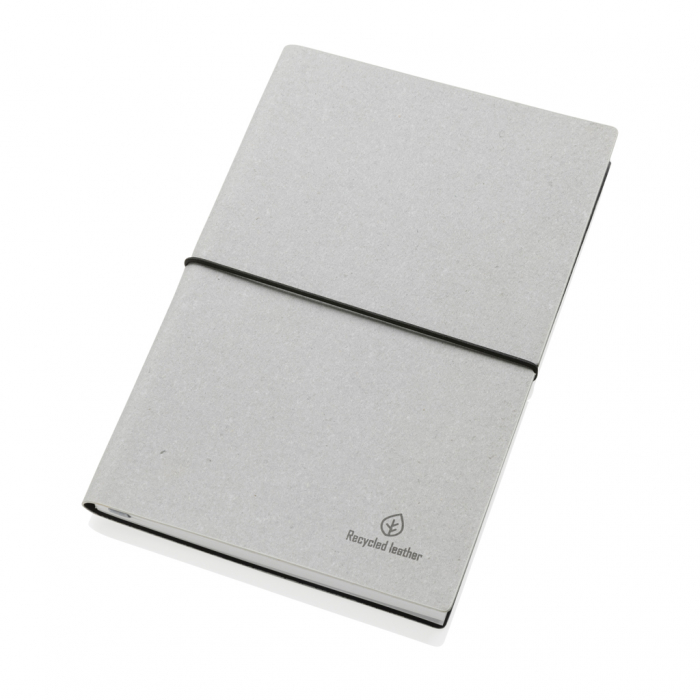 Carnet A5 piele reciclata GRS – coperta flexibila, 160 pagini eco [3]