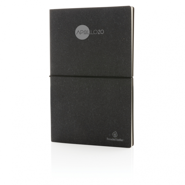 Carnet A5 piele reciclata GRS – coperta flexibila, 160 pagini eco [7]