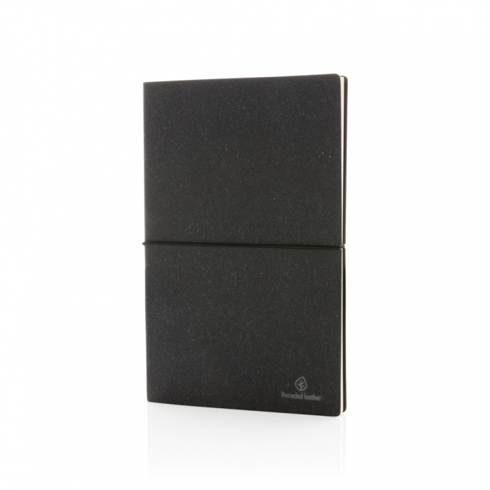 Carnet A5 piele reciclata GRS – coperta flexibila, 160 pagini eco [2]