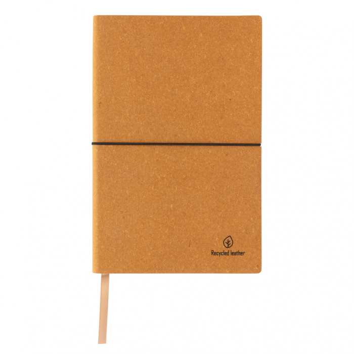 Carnet A5 piele reciclata GRS – coperta flexibila, 160 pagini eco [5]