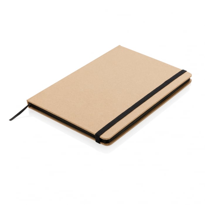 Agenda eco A5 cu coperta kraft si hartie ivory dictando – personalizabila [3]