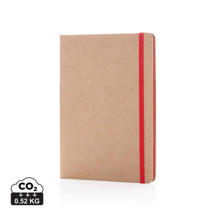 Agenda eco A5 cu coperta kraft si hartie ivory dictando – personalizabila [1]