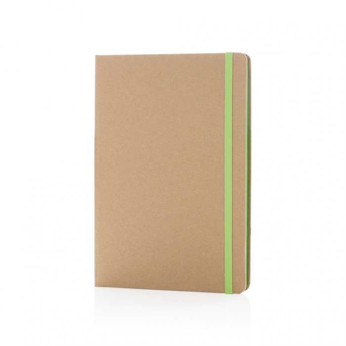 Agenda eco A5 cu coperta kraft si hartie ivory dictando – personalizabila [2]