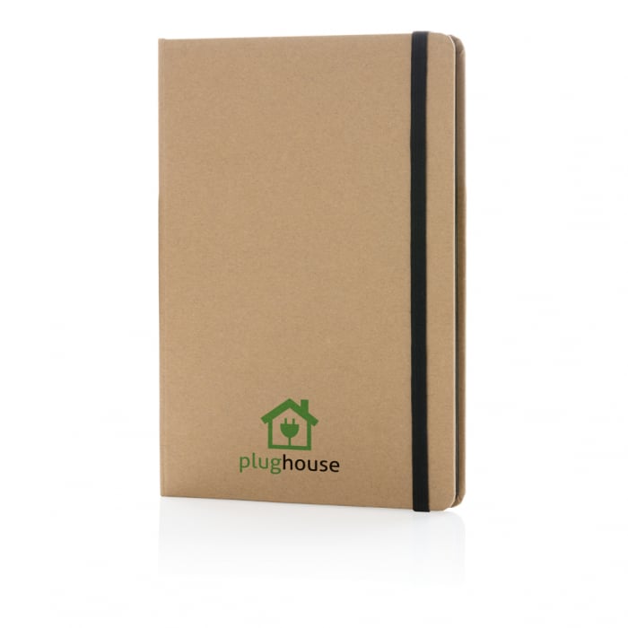 Agenda eco A5 cu coperta kraft si hartie ivory dictando – personalizabila [7]
