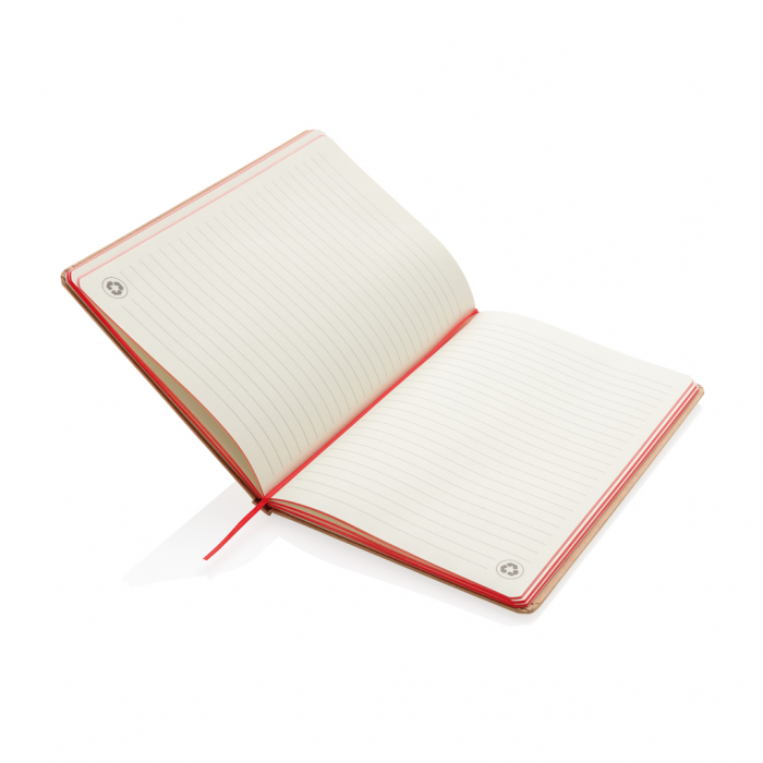 Agenda eco A5 cu coperta kraft si hartie ivory dictando – personalizabila [4]