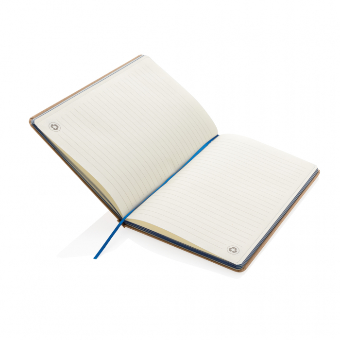 Agenda eco A5 cu coperta kraft si hartie ivory dictando – personalizabila [4]